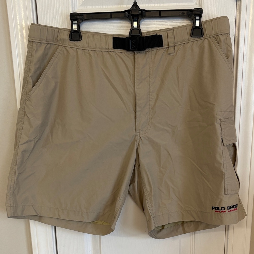 Polo by Ralph Lauren Men's Beige Cargo Shorts